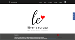 Desktop Screenshot of libreria-europa.it